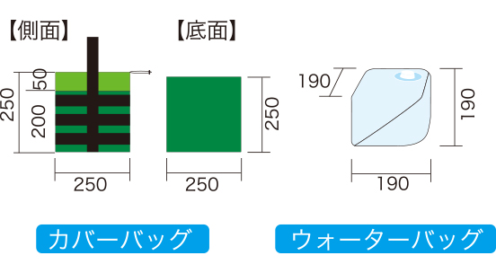 ウェイトバッグ ソフトタイプ 5kg用 その2